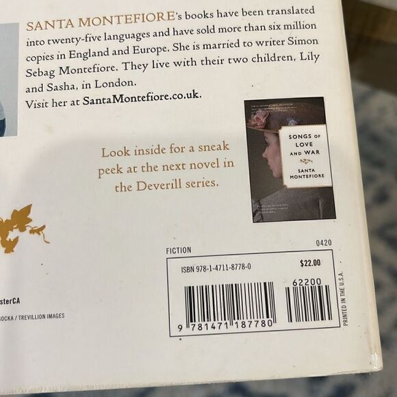 Santa Montefiore - The Secret Hours - Picture 4 of 5